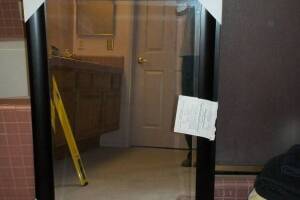 Repair Assembly Hanging Bathroom Mirror - Repair