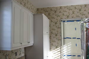 Repair Handyman Kitchen Wallpaper Removal - Repair