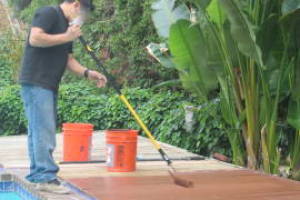 Repair Handyman Pool Wood Flooring - Repair