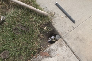 Repair Handyman Sprinkler Pipe Head - Repair