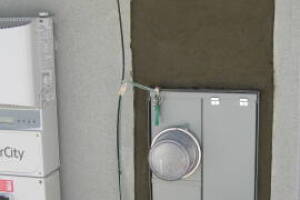 Repair Handyman Stucco Electrical Panel - Repair
