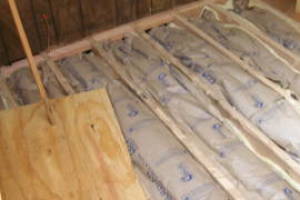 Repair Handyman Subfloor Insulation Replace - Repair