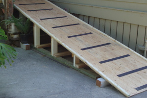 Repair Reo Property Temp Wheelchair Ramp - Repair