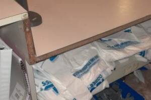 Repair Retail Cashwrap Laminate Edging - Repair