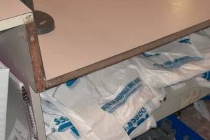 Repair Retail Cashwrap Laminate Edging - Repair