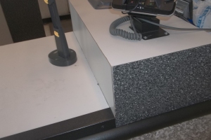 Repair Retail Cashwrap Laminate Edging - Repair