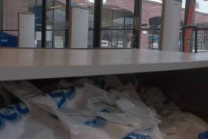 Repair Retail Cashwrap Laminate Edging - Repair