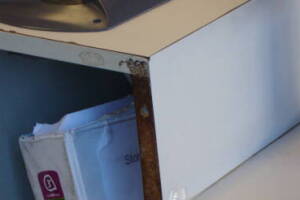Repair Retail Cashwrap Laminate Edging - Repair