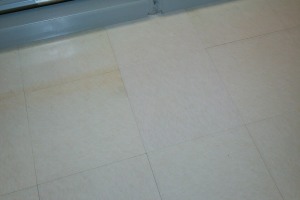 Repair Retail Floor Tile Replaced - Repair