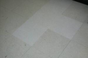 Repair Retail Floor Tile Replaced - Repair
