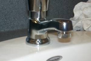 Repair Retail Restroom Faucet Replaced - Repair