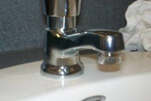 Repair Retail Restroom Faucet Replaced - Repair