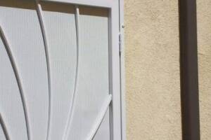 Repair Screen Window Install Metal Door - Repair