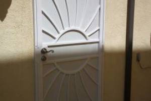 Repair Screen Window Install Metal Door - Repair