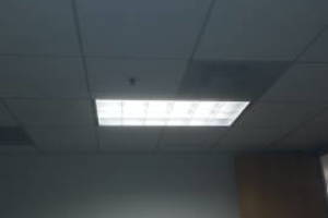 Repair Drop Ceiling Fancy Tiles Installed - Repair