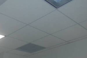 Repair Drop Ceiling Fancy Tiles Installed - Repair