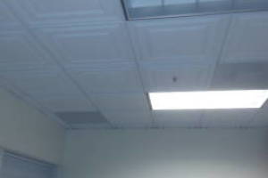 Westlake Village Drop Ceiling Tile Installed T Bar Grid Repaired