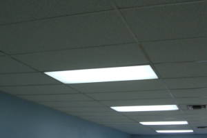 Repair Drop Ceiling New Tbar Tiles Installed - Repair