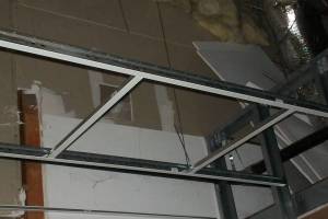 Studio City Drop Ceiling Tile Installed T Bar Grid Repaired