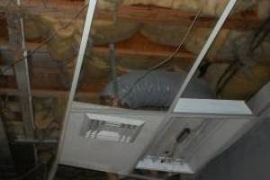 Granada Hills Drop Ceiling Tile Installed T Bar Grid Repaired