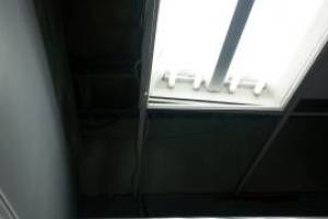 Repair Drop Ceiling Tiles Lighting Installed - Repair