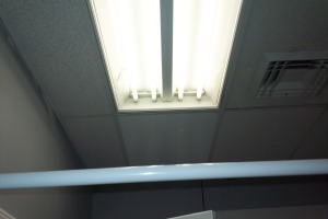 Repair Drop Ceiling Tiles Lighting Installed - Repair