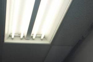 Repair Drop Ceiling Tiles Lighting Installed - Repair