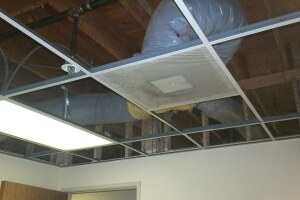 Repair Drop Ceiling Whole Office Replaced - Repair