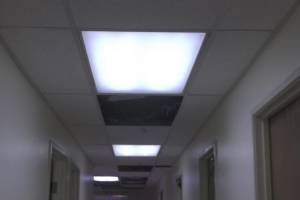 Santa Barbara Drop Ceiling Tile Installed T Bar Grid Repaired