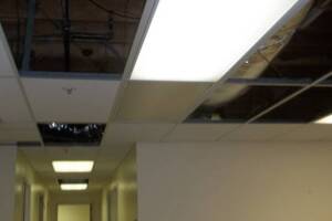 Repair Drop Ceiling Whole Office Replaced - Repair