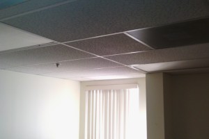 Repair Drop Ceiling Whole Office Replaced - Repair