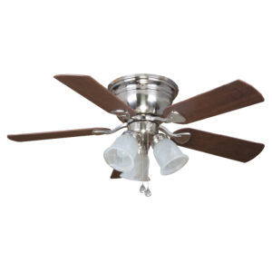 Ceiling fan on white background