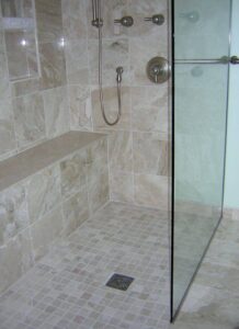 Modern shower design