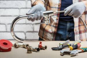 How To Install A New Kitchen Faucet.