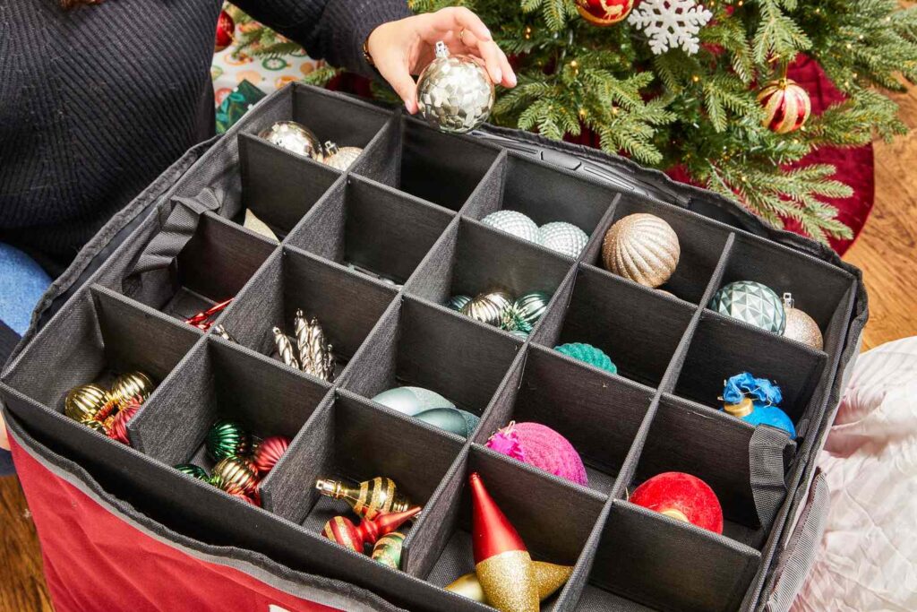 Ornament storage box