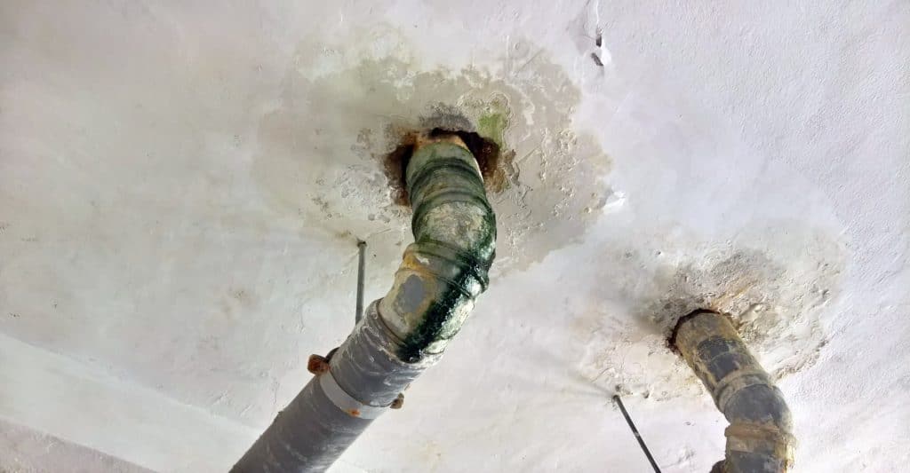 Leaking pipes